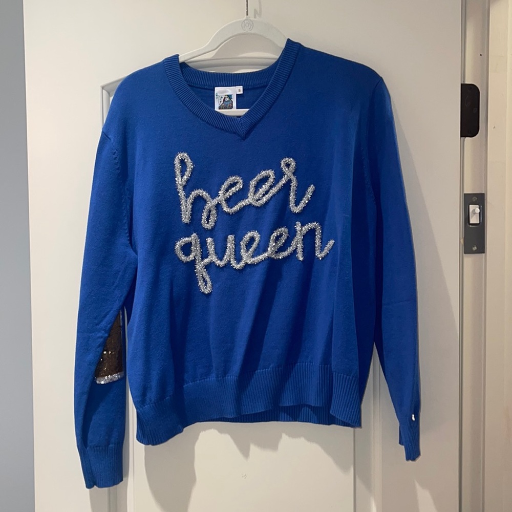 Queen of sparkles beer queen long sleeve